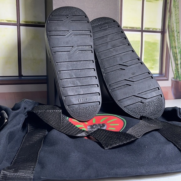 David Banner Black Just Slides + bag main image 4